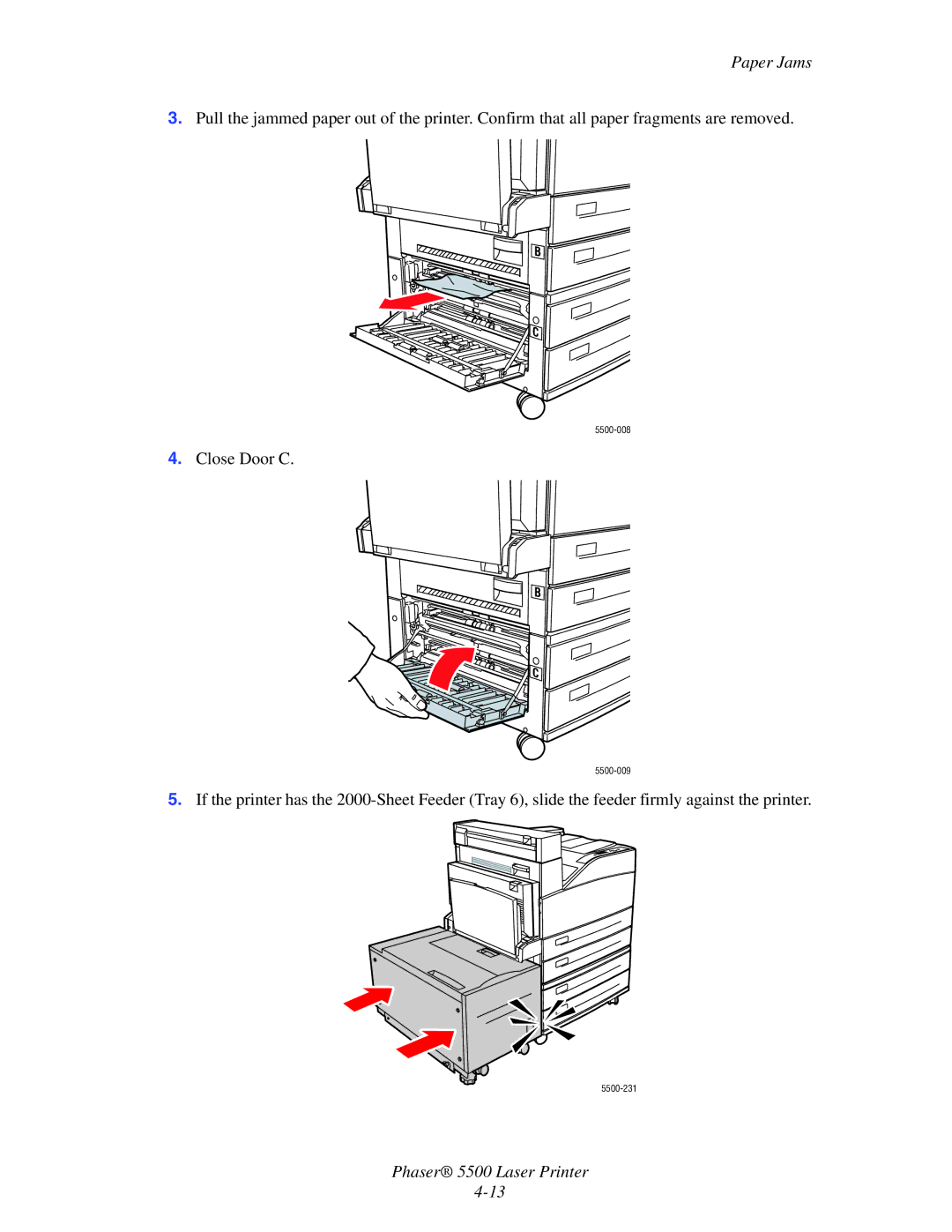 Xerox manual 5500-008 