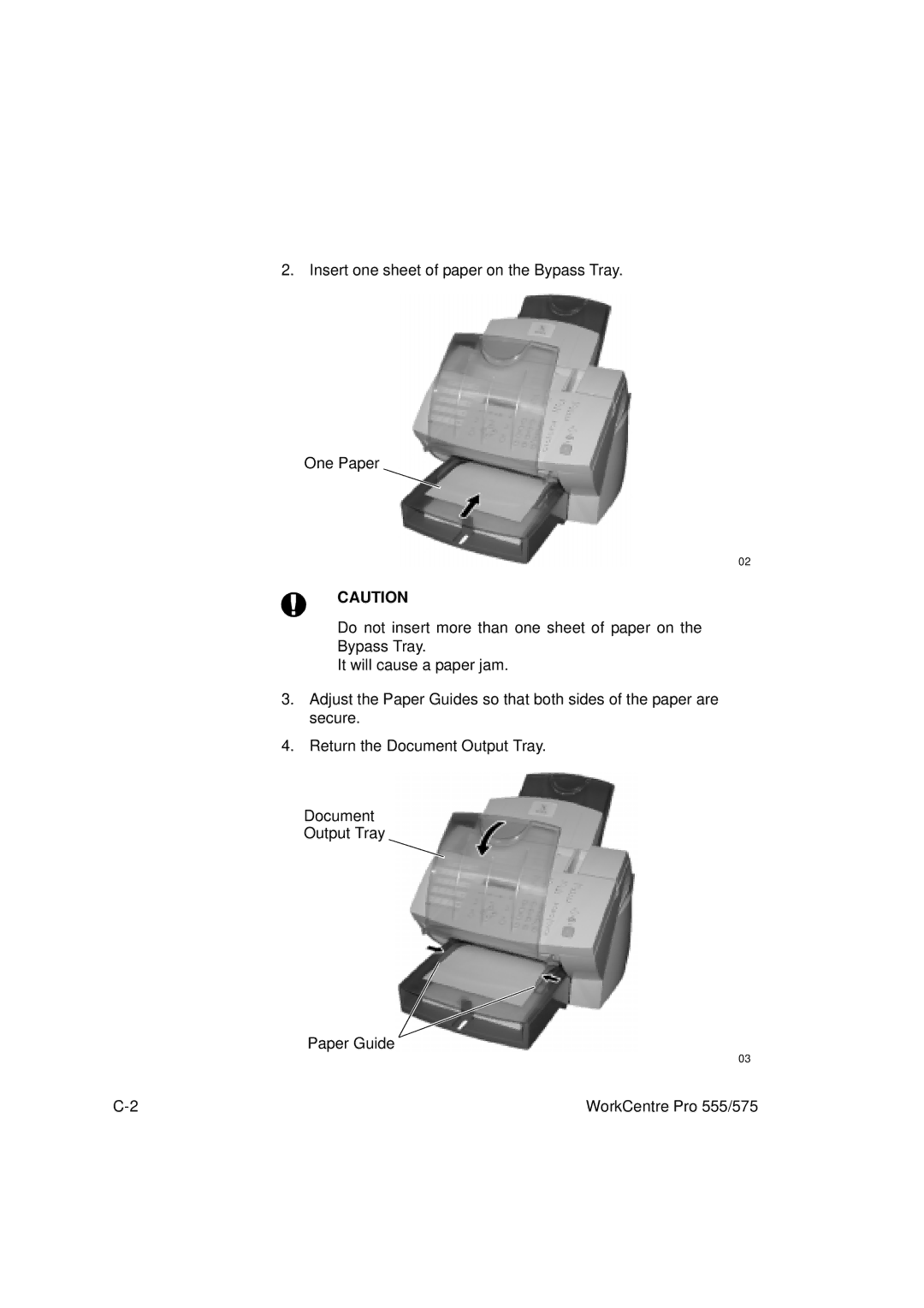 Xerox 555, 575 manual 