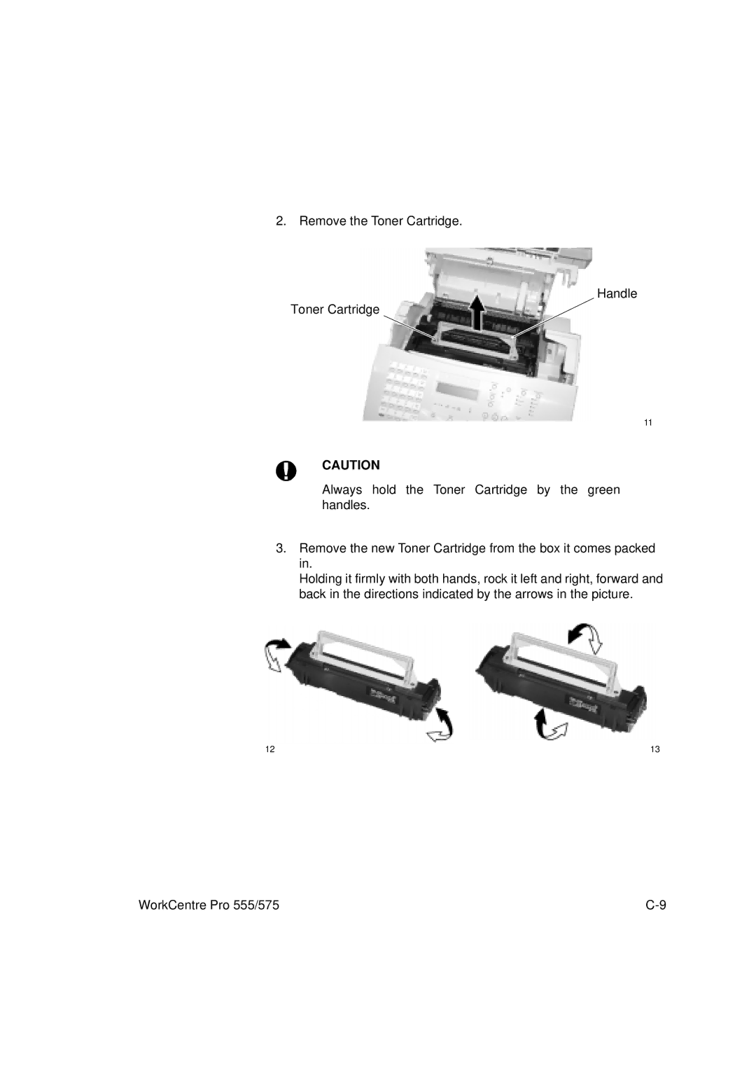 Xerox 575, 555 manual 