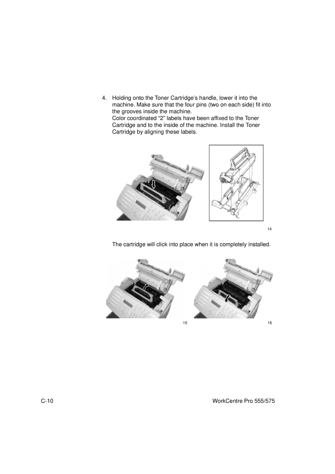 Xerox 555, 575 manual 