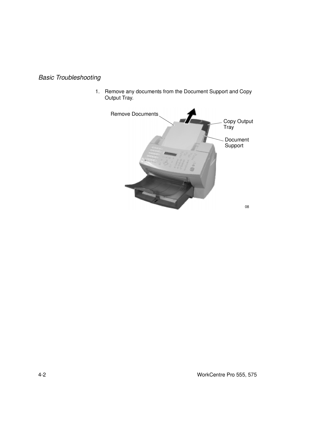 Xerox 555 manual Basic Troubleshooting 