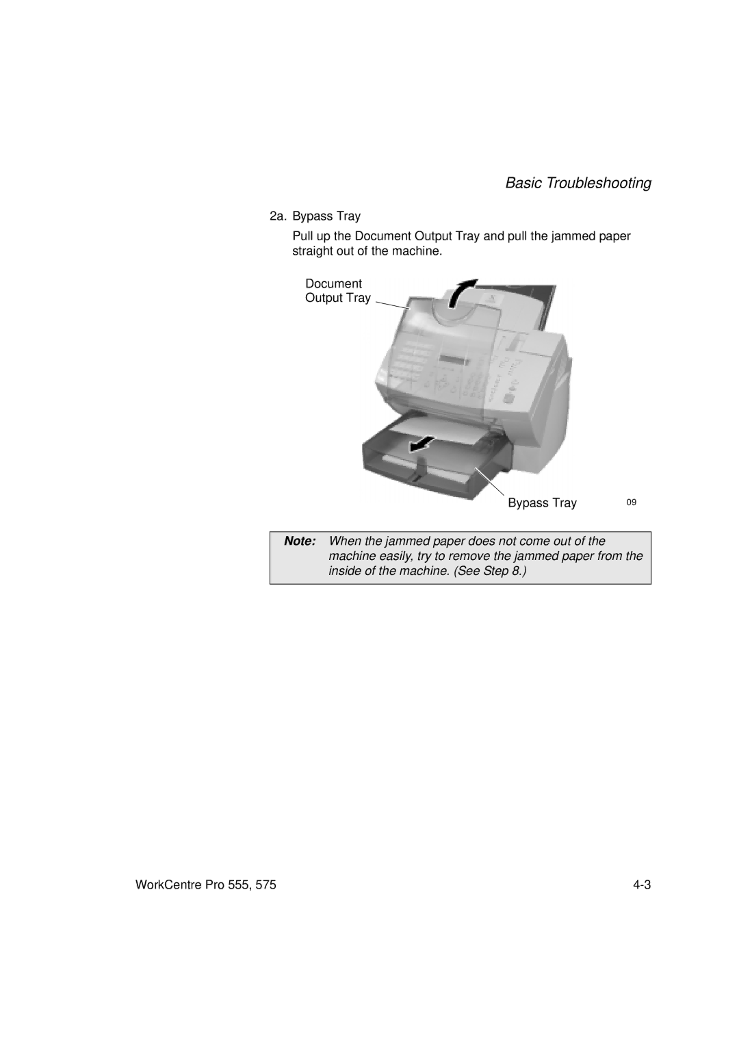 Xerox 555 manual Basic Troubleshooting 