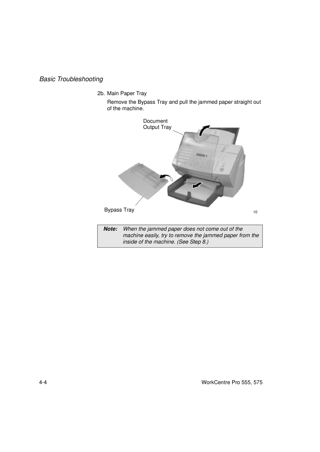 Xerox 555 manual Basic Troubleshooting 