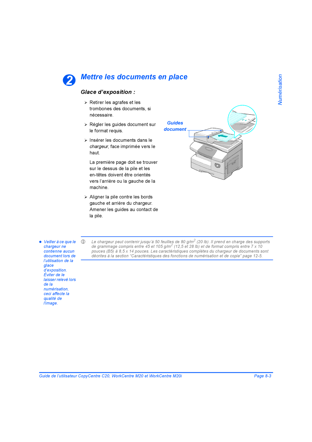 Xerox 604E07780 manual Chargeur ne 