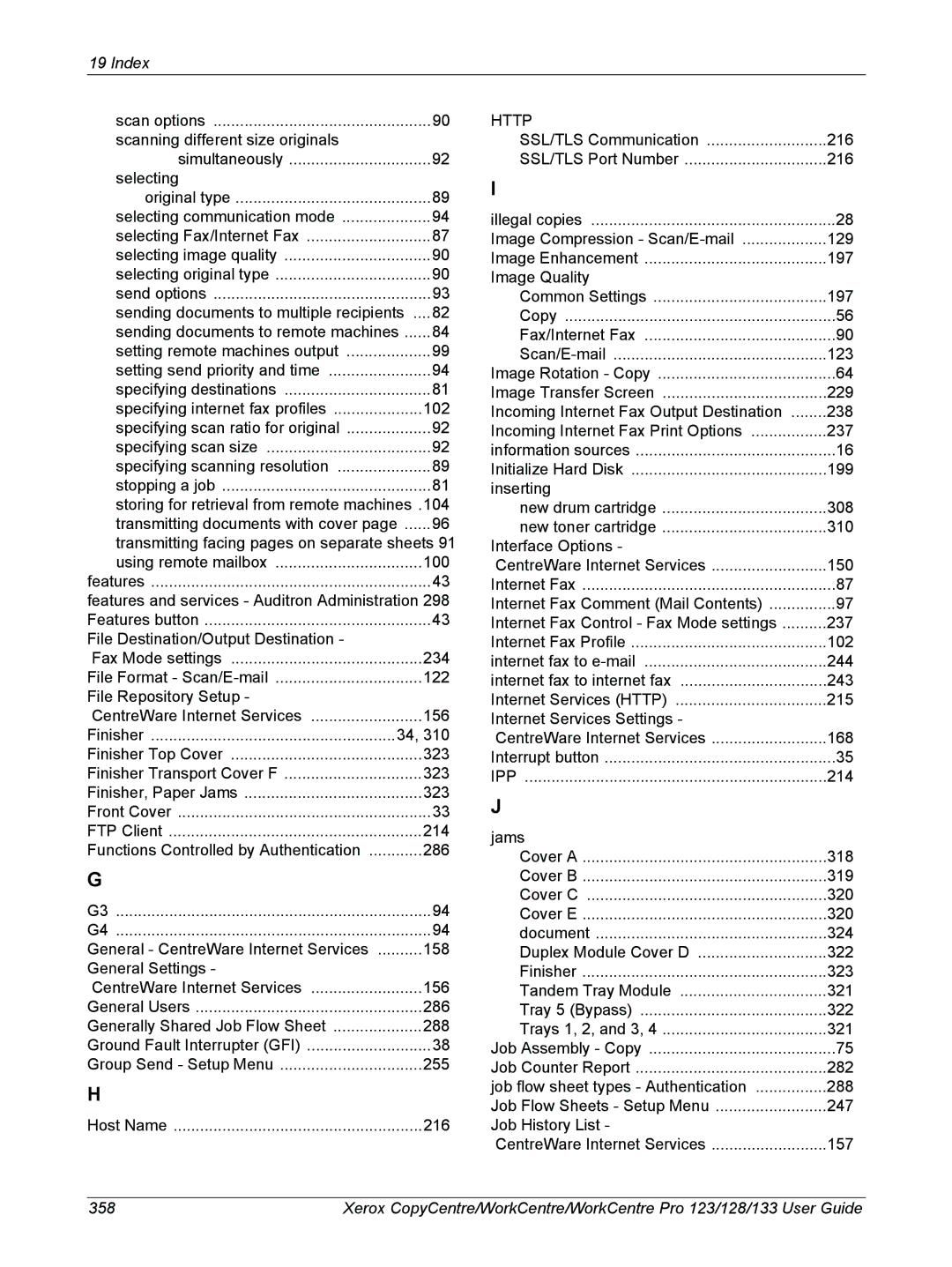 Xerox 604P18057 manual Http 