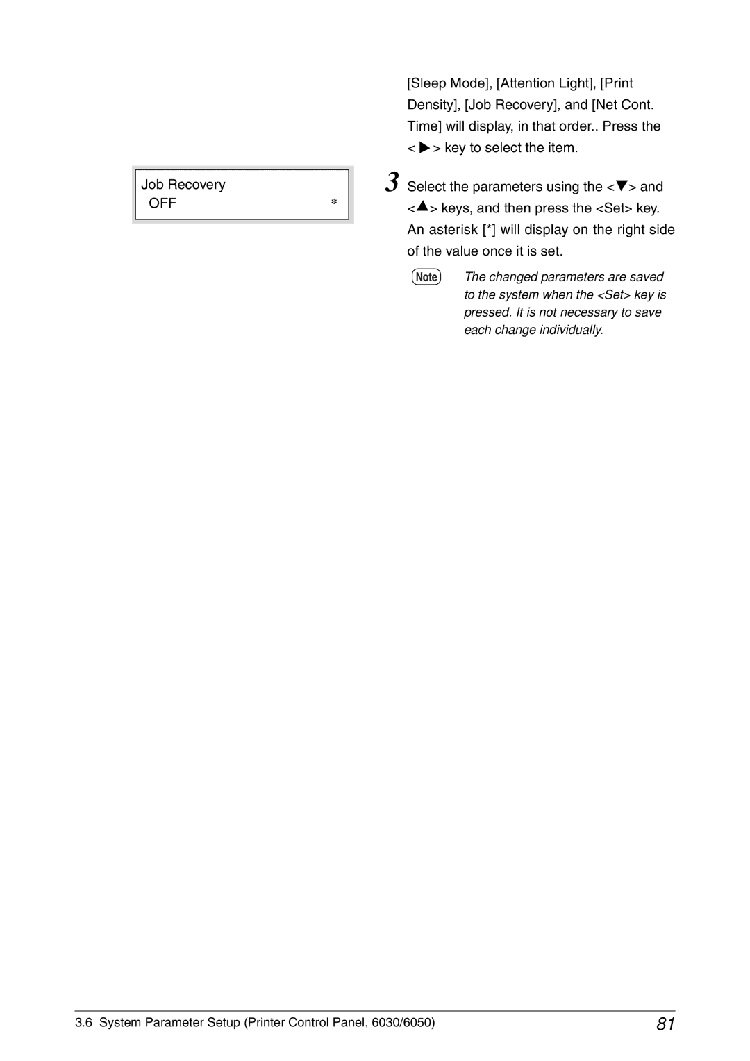 Xerox 6050A, 6030 manual Off 