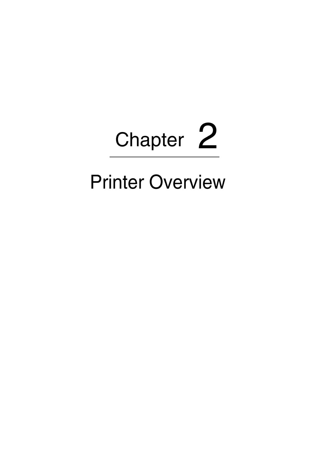 Xerox 6030, 6050A manual Chapter Printer Overview 