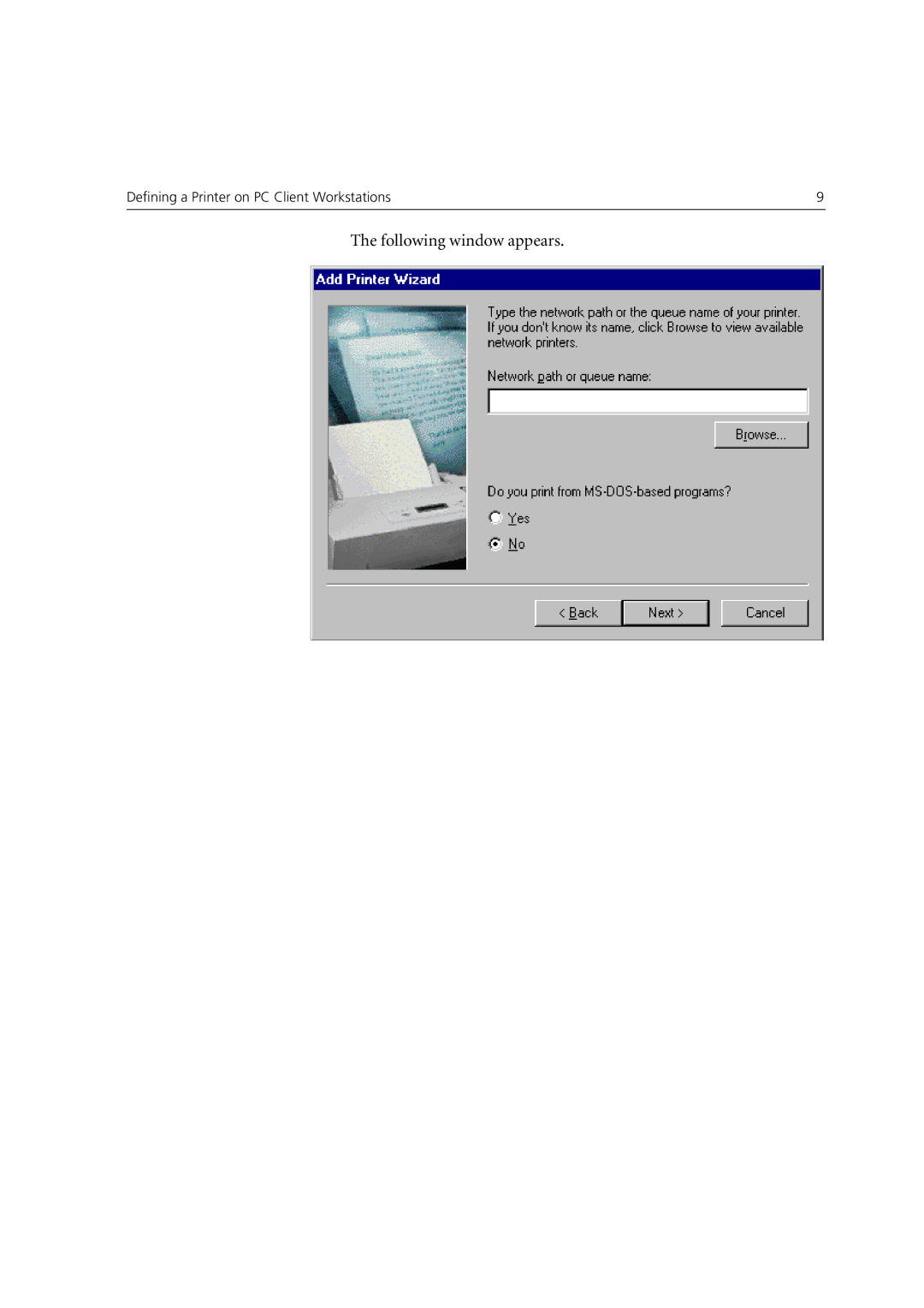 Xerox 6060 manual Following window appears 