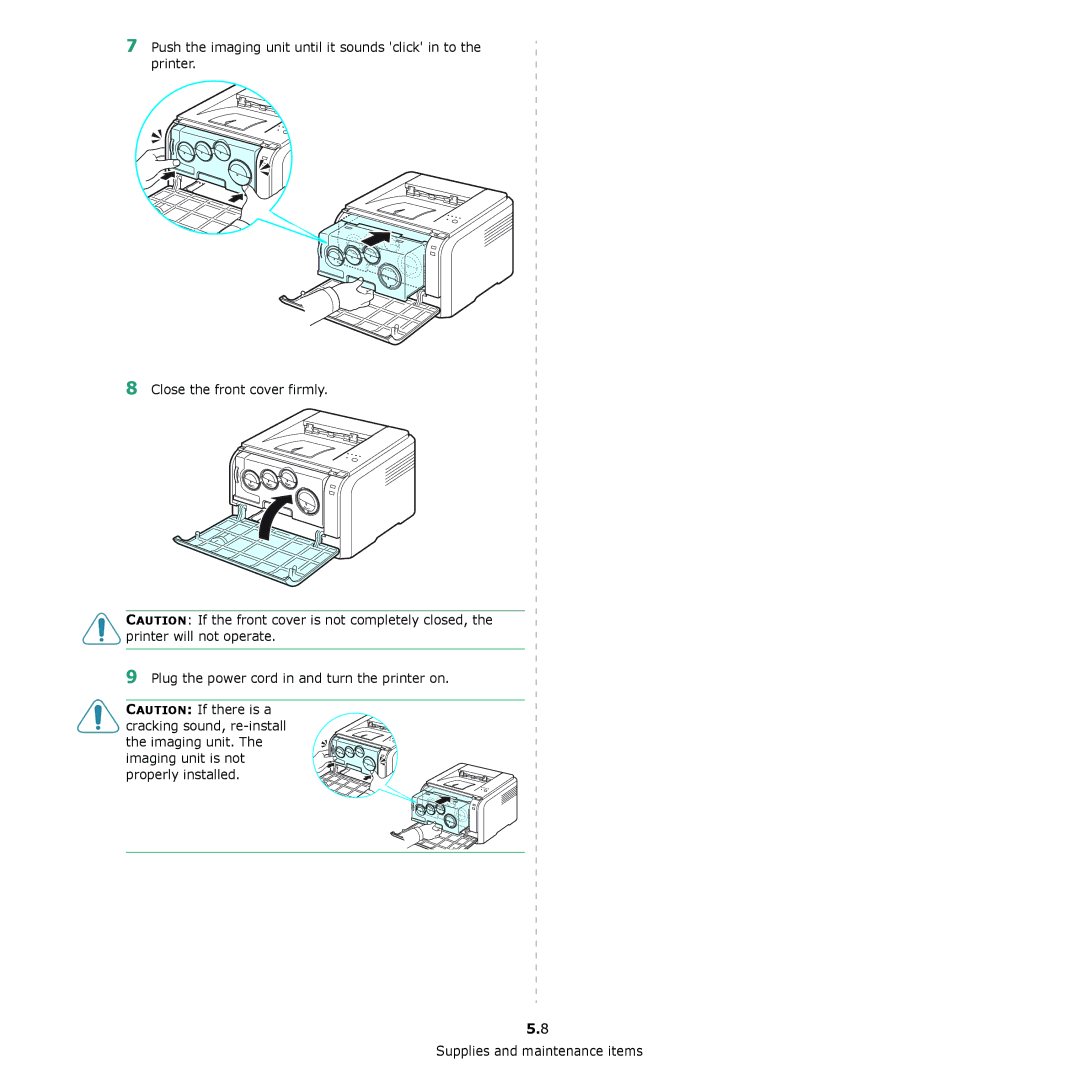 Xerox 6110 manual Supplies and maintenance items 