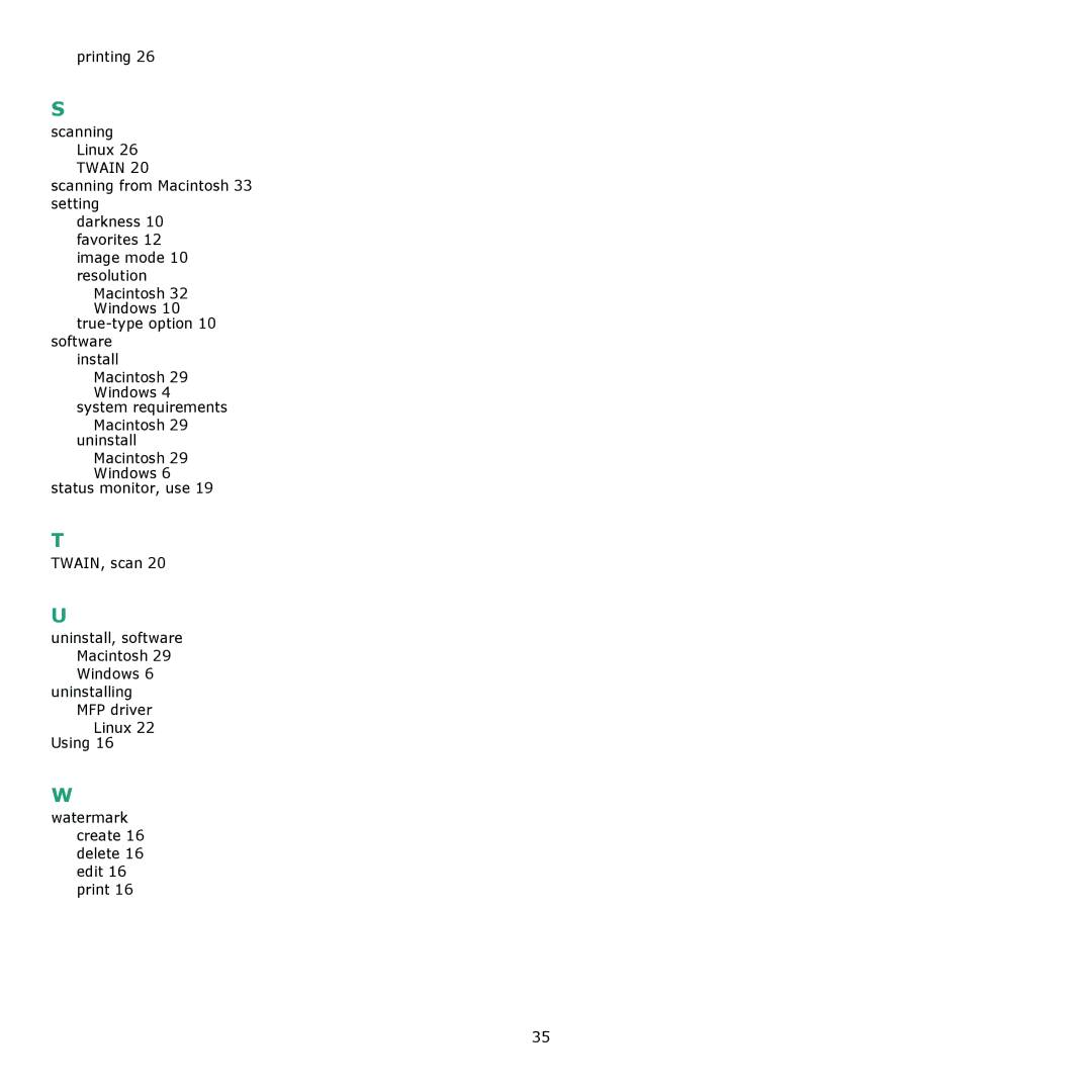 Xerox 6110MFP manual Windows 10 true-type option 