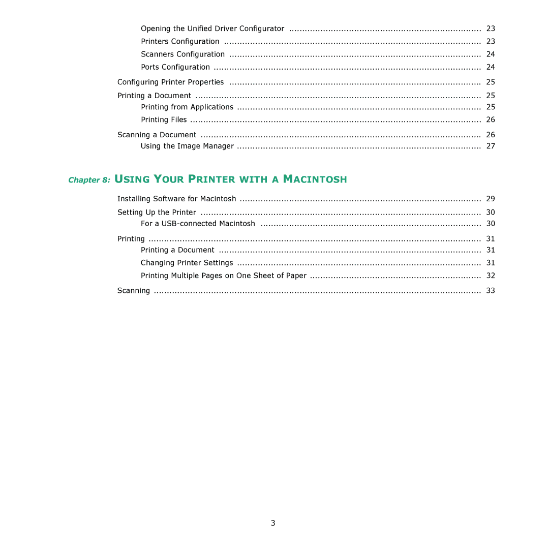 Xerox 6110MFP manual Using Your Printer with a Macintosh 