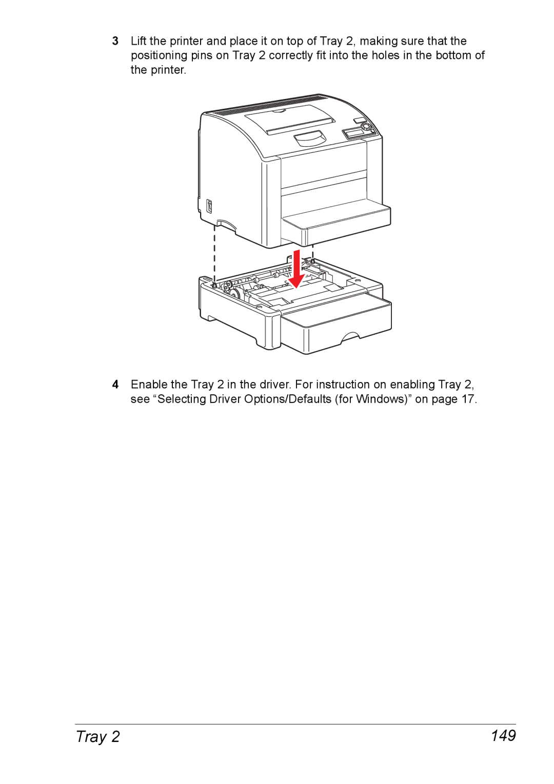 Xerox 6120 manual Tray 149 