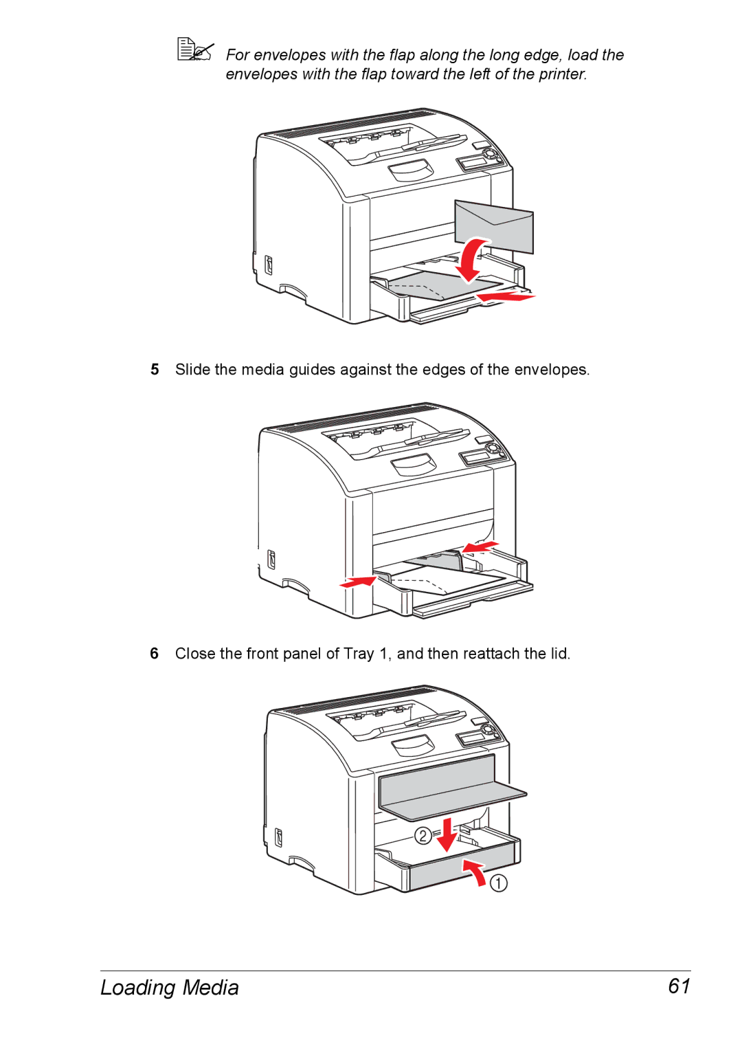 Xerox 6120 manual Loading Media 