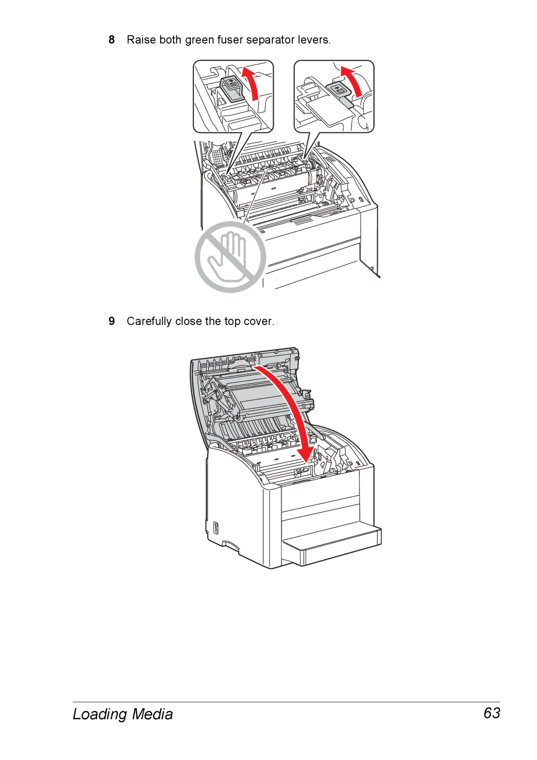 Xerox 6120 manual Loading Media 