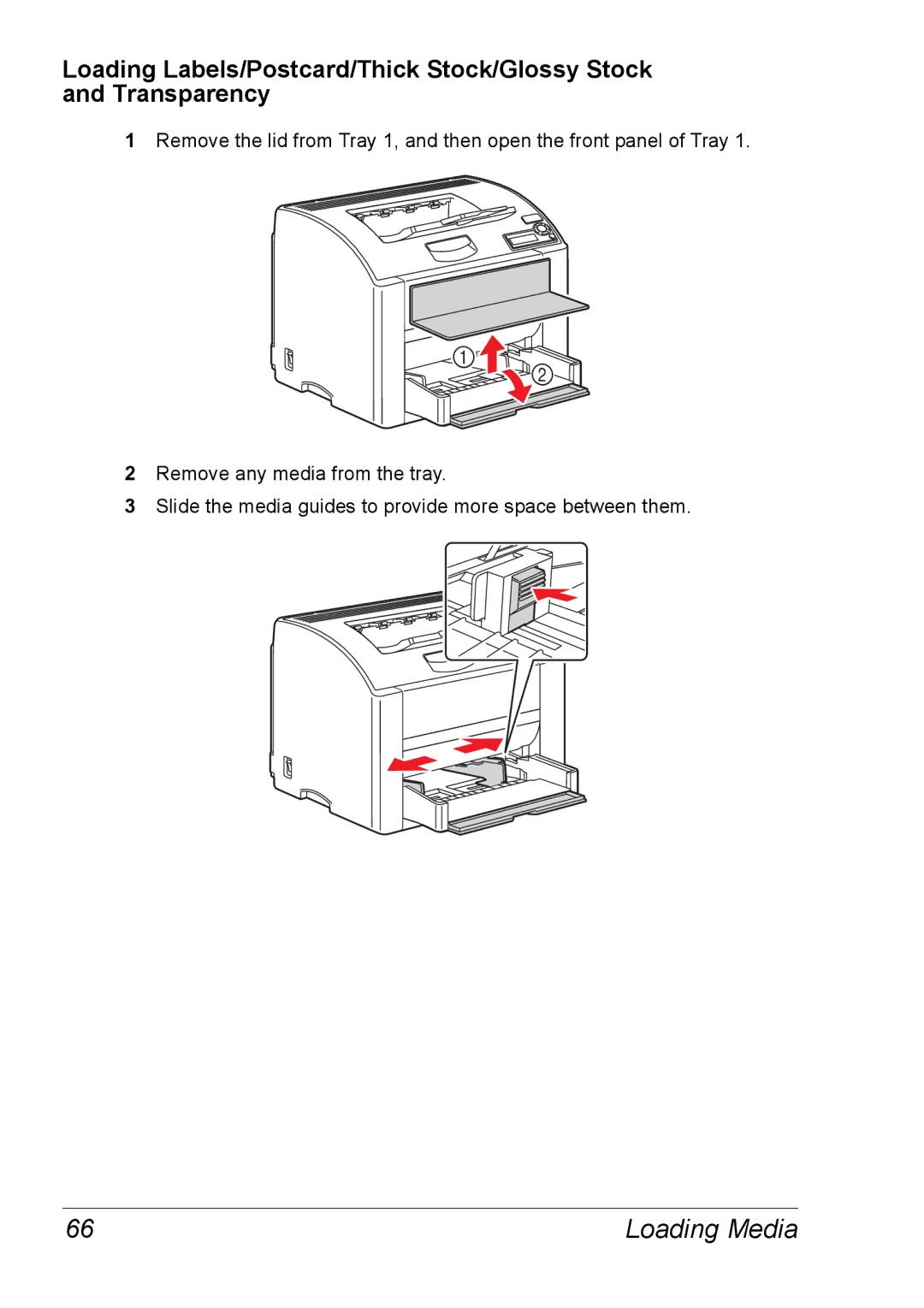 Xerox 6120 manual Loading Media 