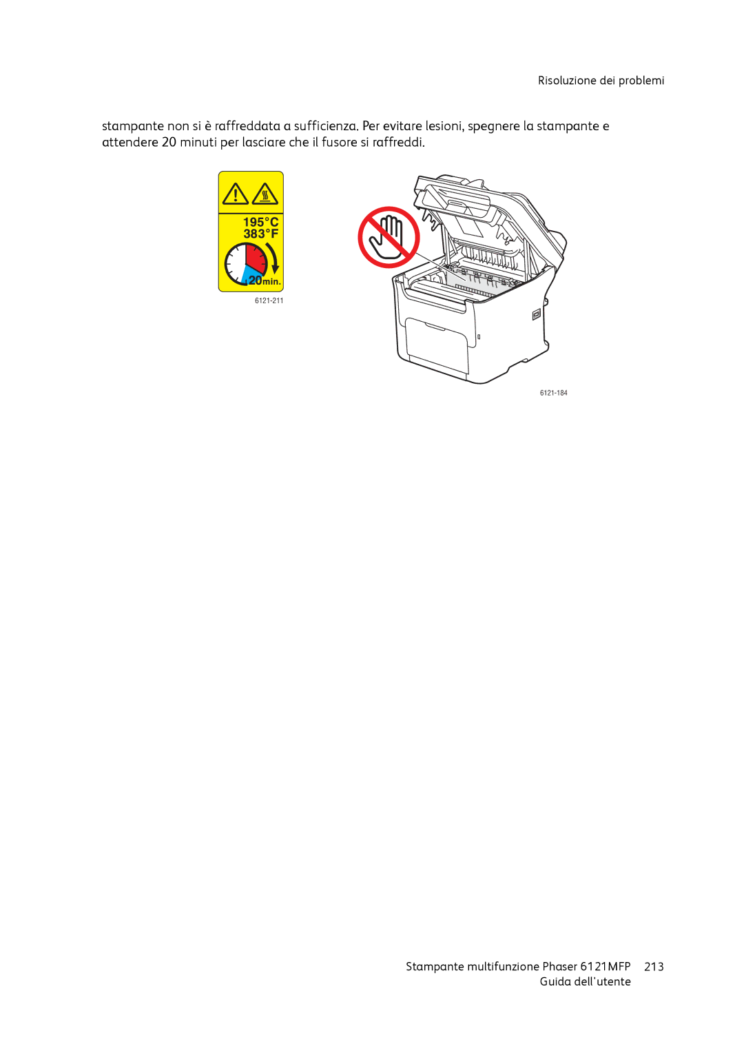 Xerox 6121MFP manual 213 