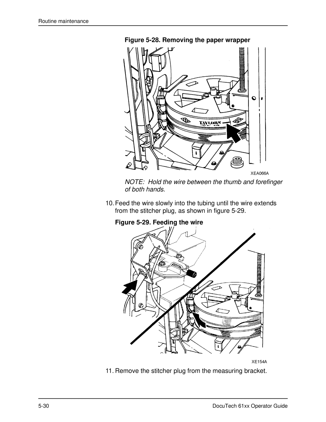 Xerox 61xx manual Removing the paper wrapper 