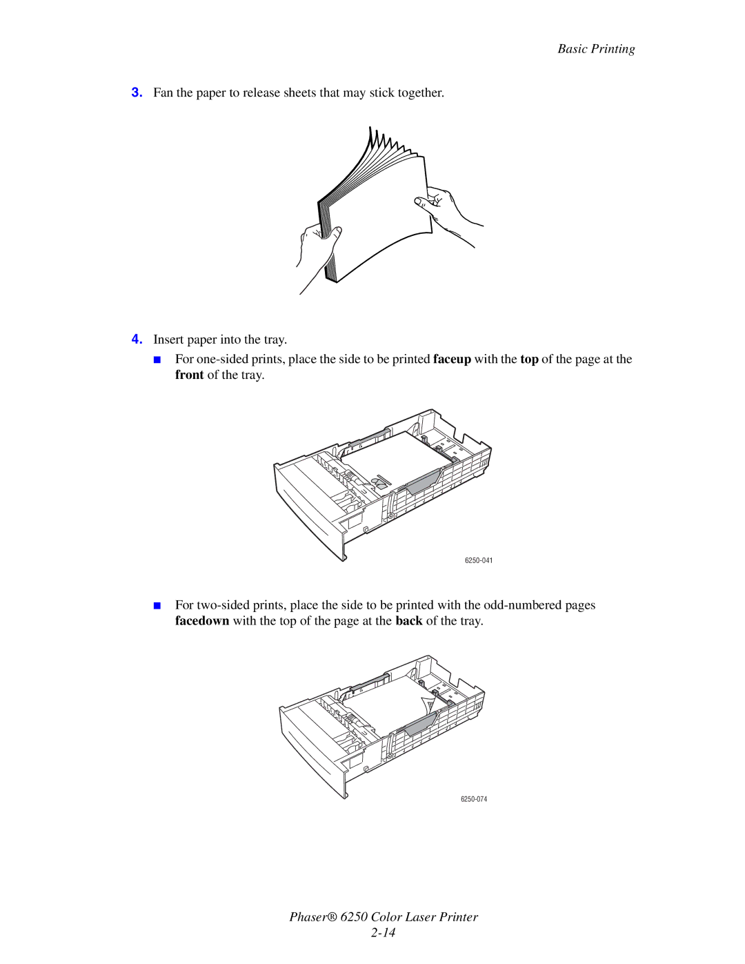 Xerox manual 6250-041 