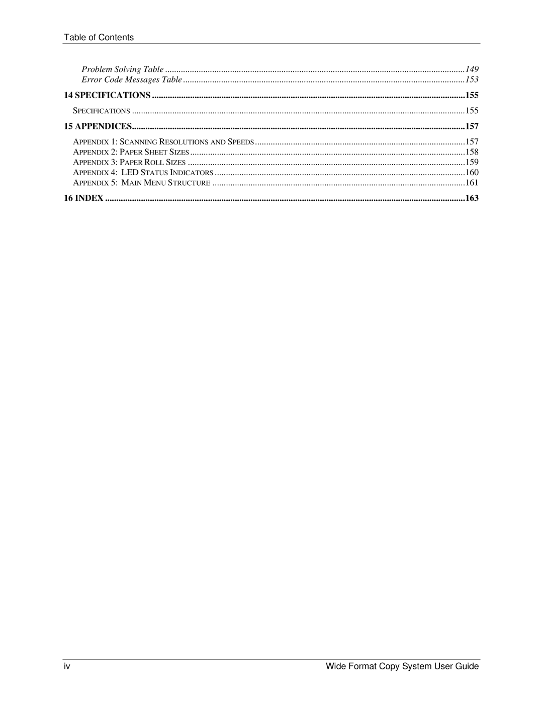 Xerox 6279, 5101 manual Specifications 