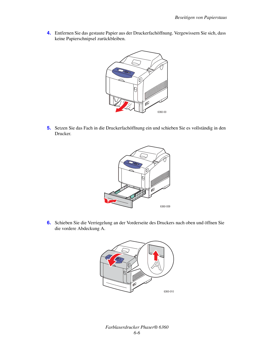 Xerox 6360 manual  