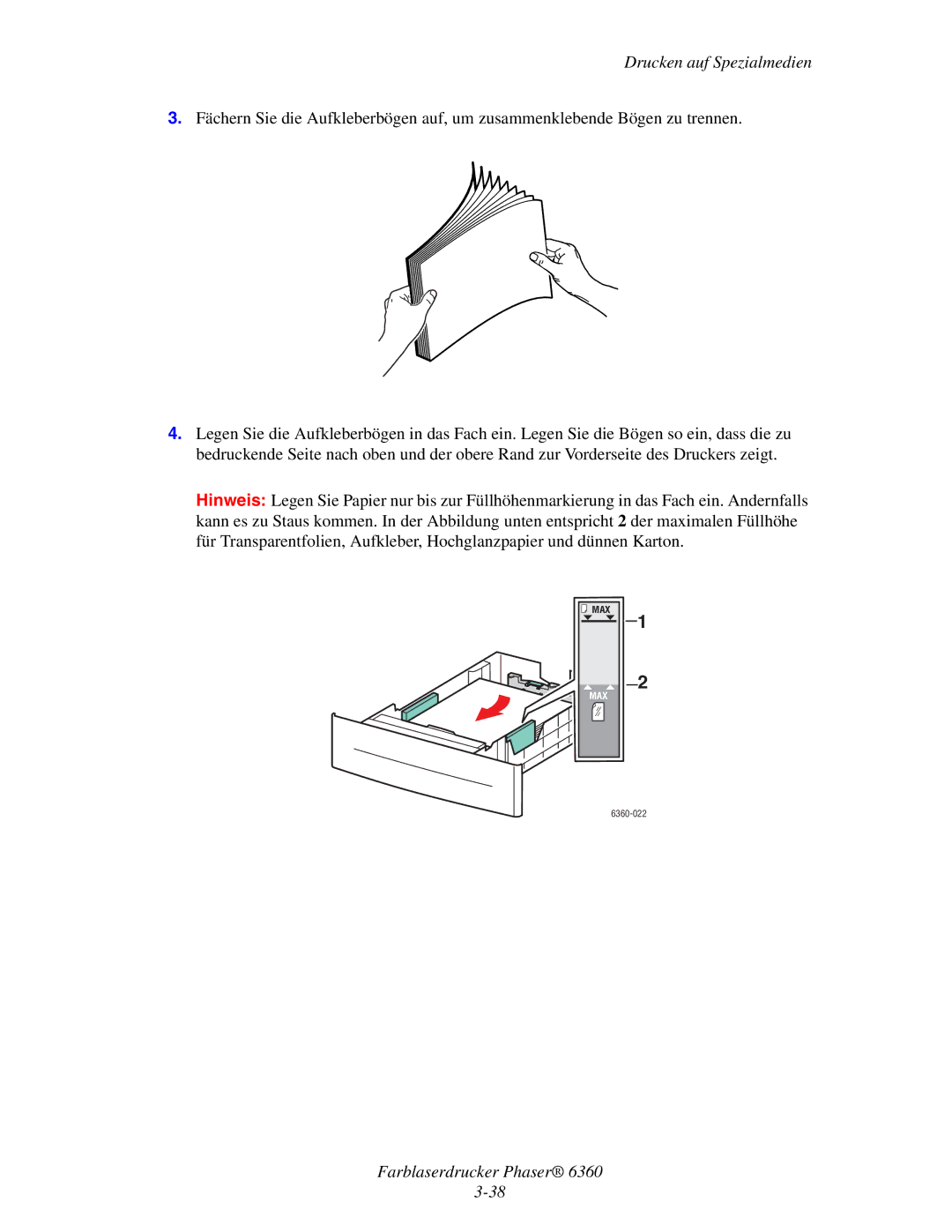 Xerox 6360 manual  