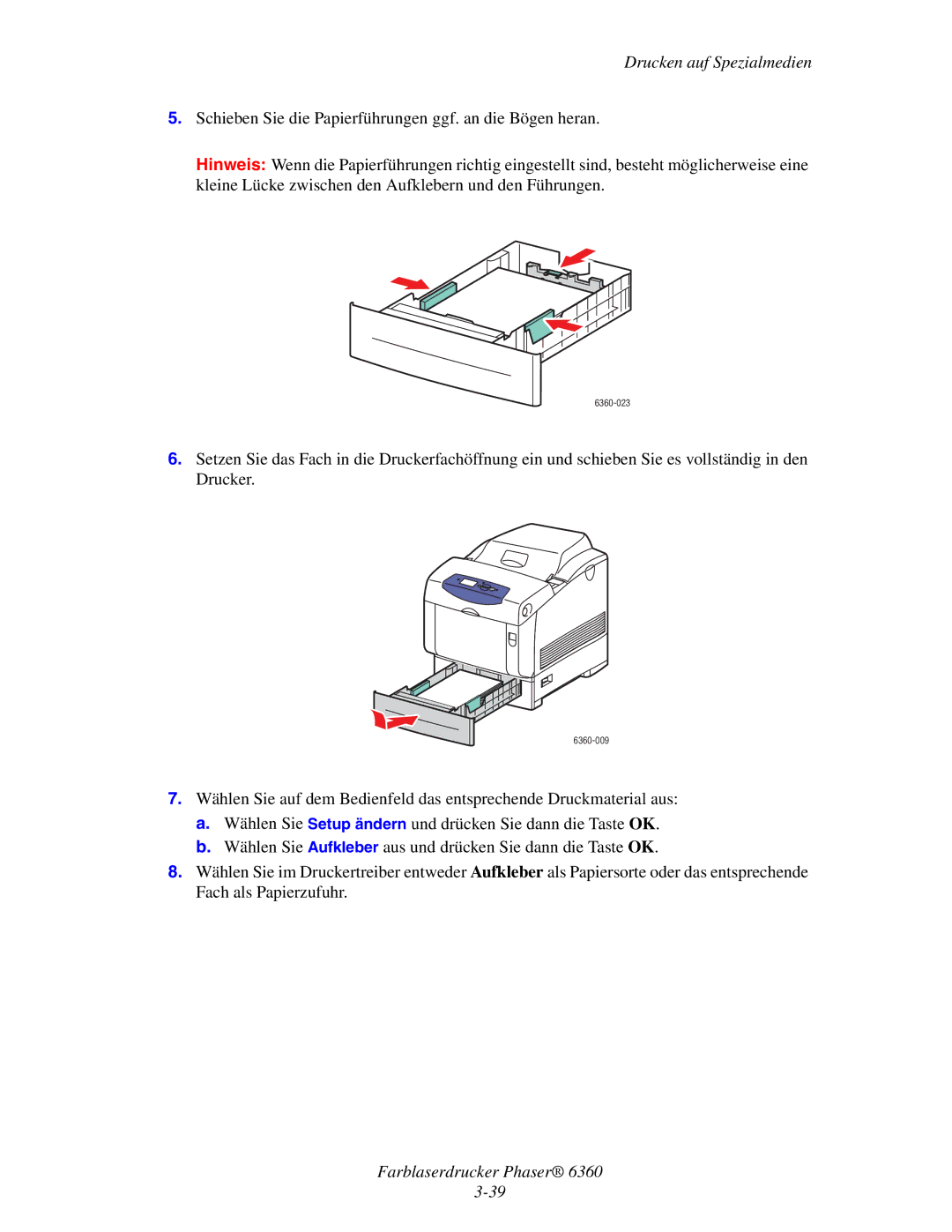 Xerox 6360 manual  