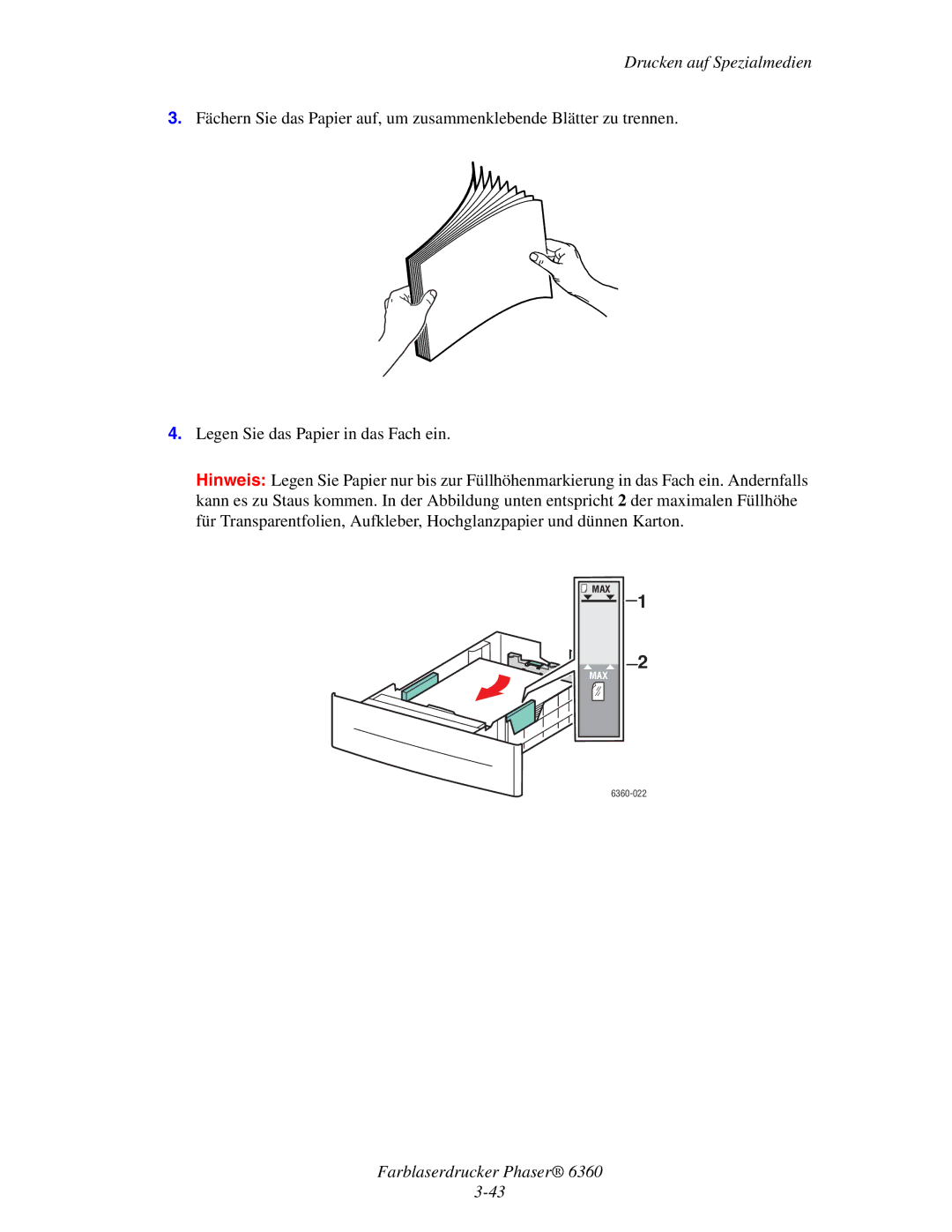 Xerox 6360 manual  