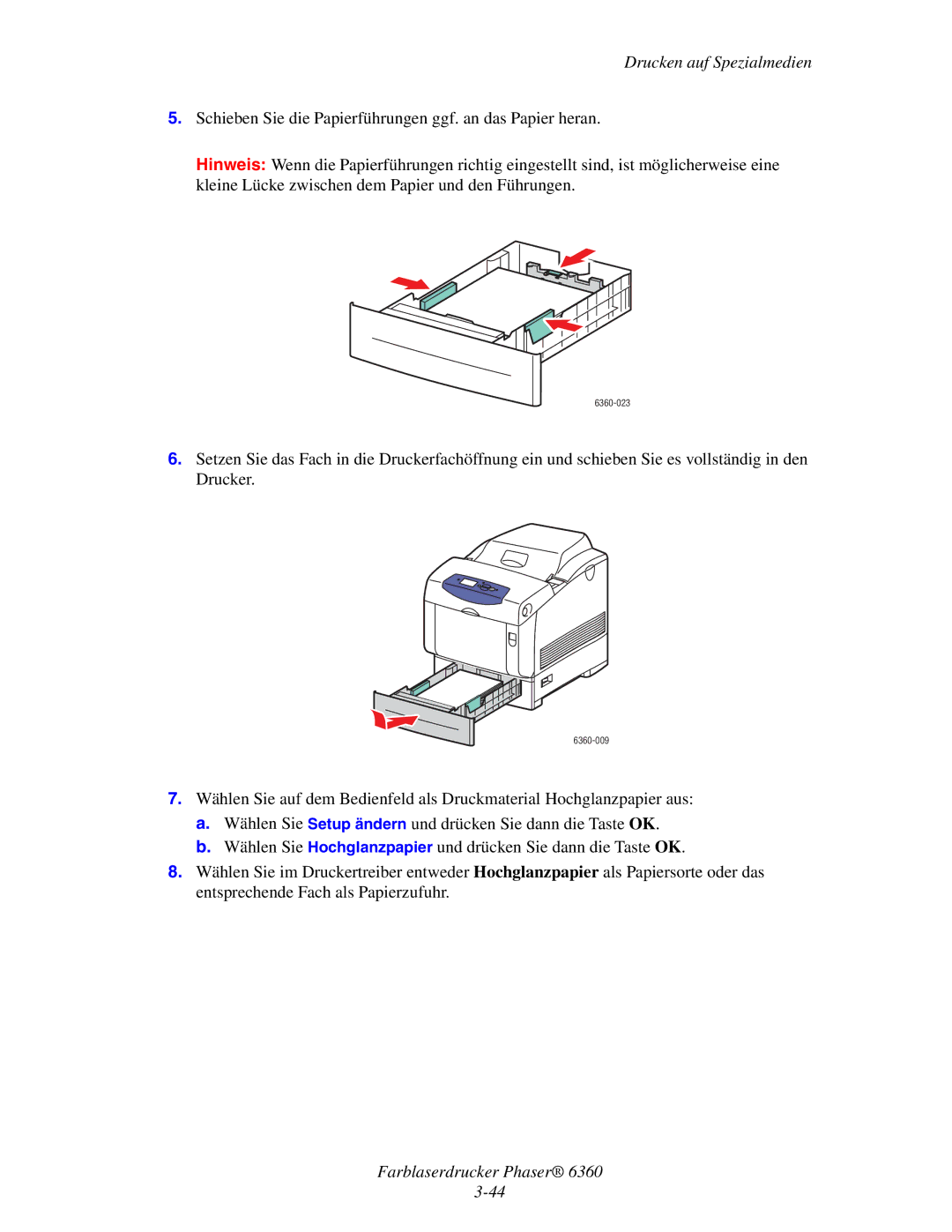 Xerox 6360 manual  