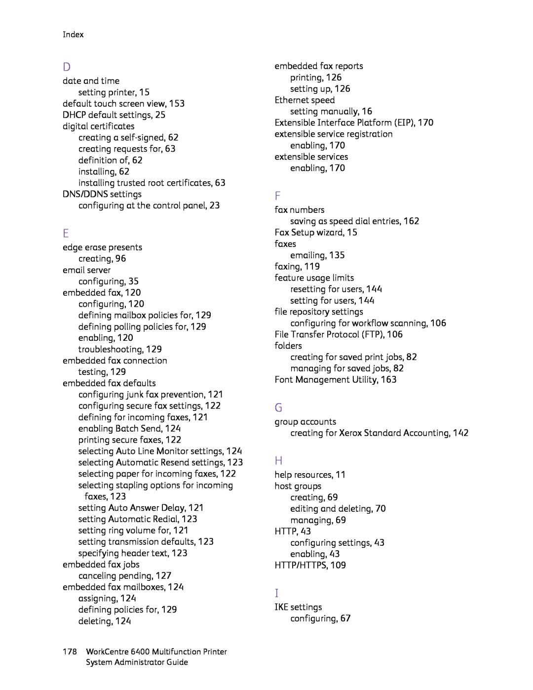 Xerox 6400 manual 