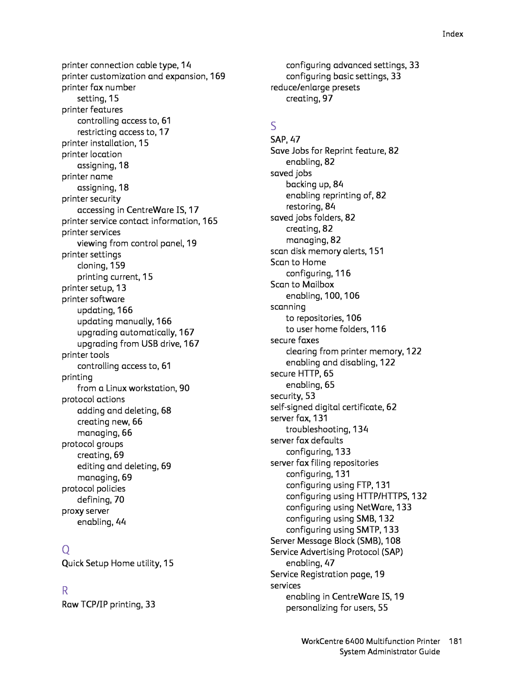 Xerox 6400 manual 