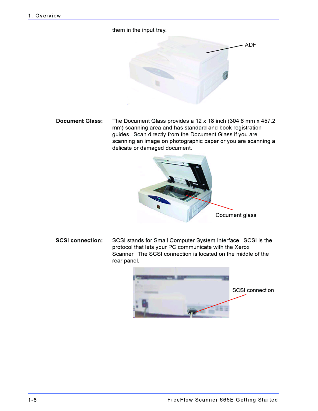 Xerox 665E manual Adf 