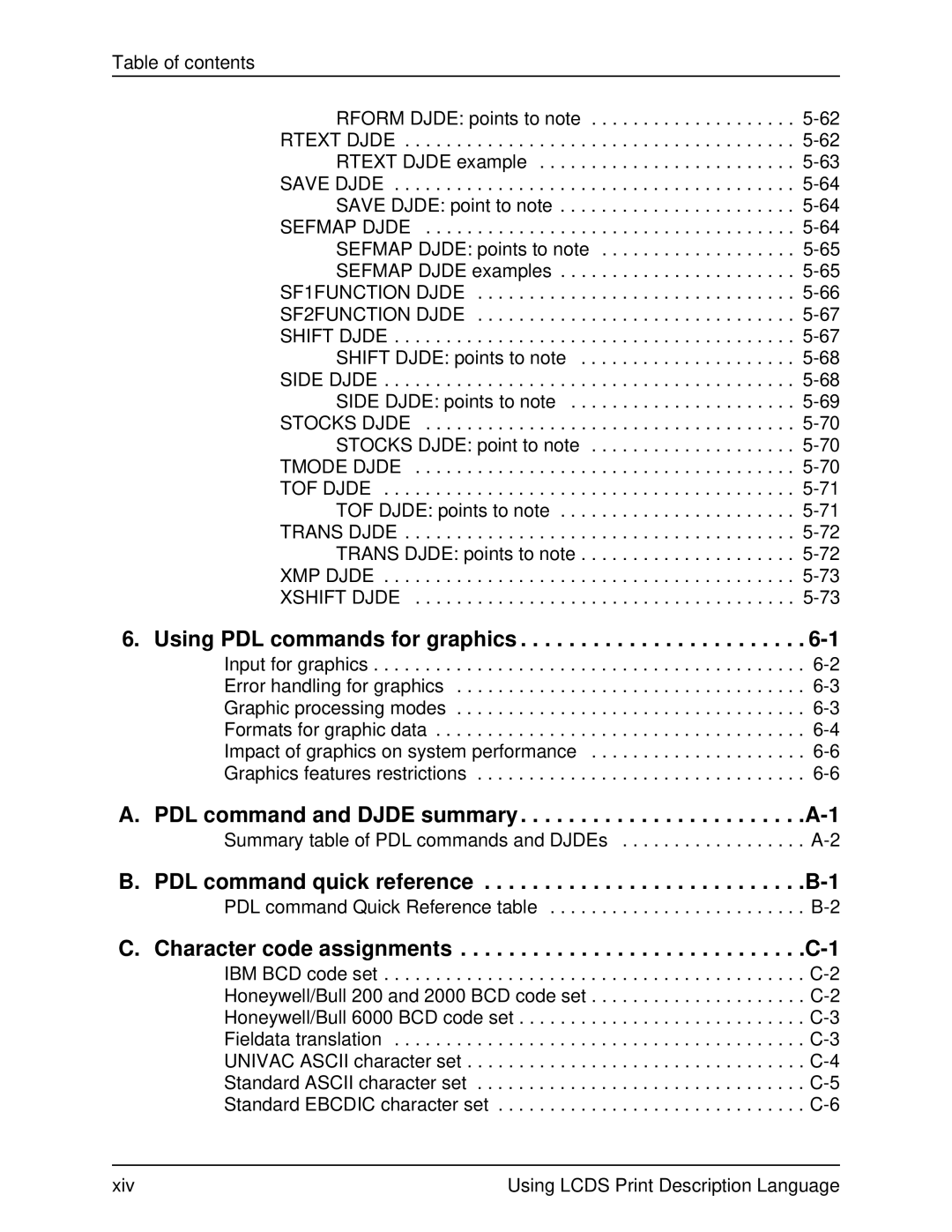 Xerox 701P21091 manual Using PDL commands for graphics 