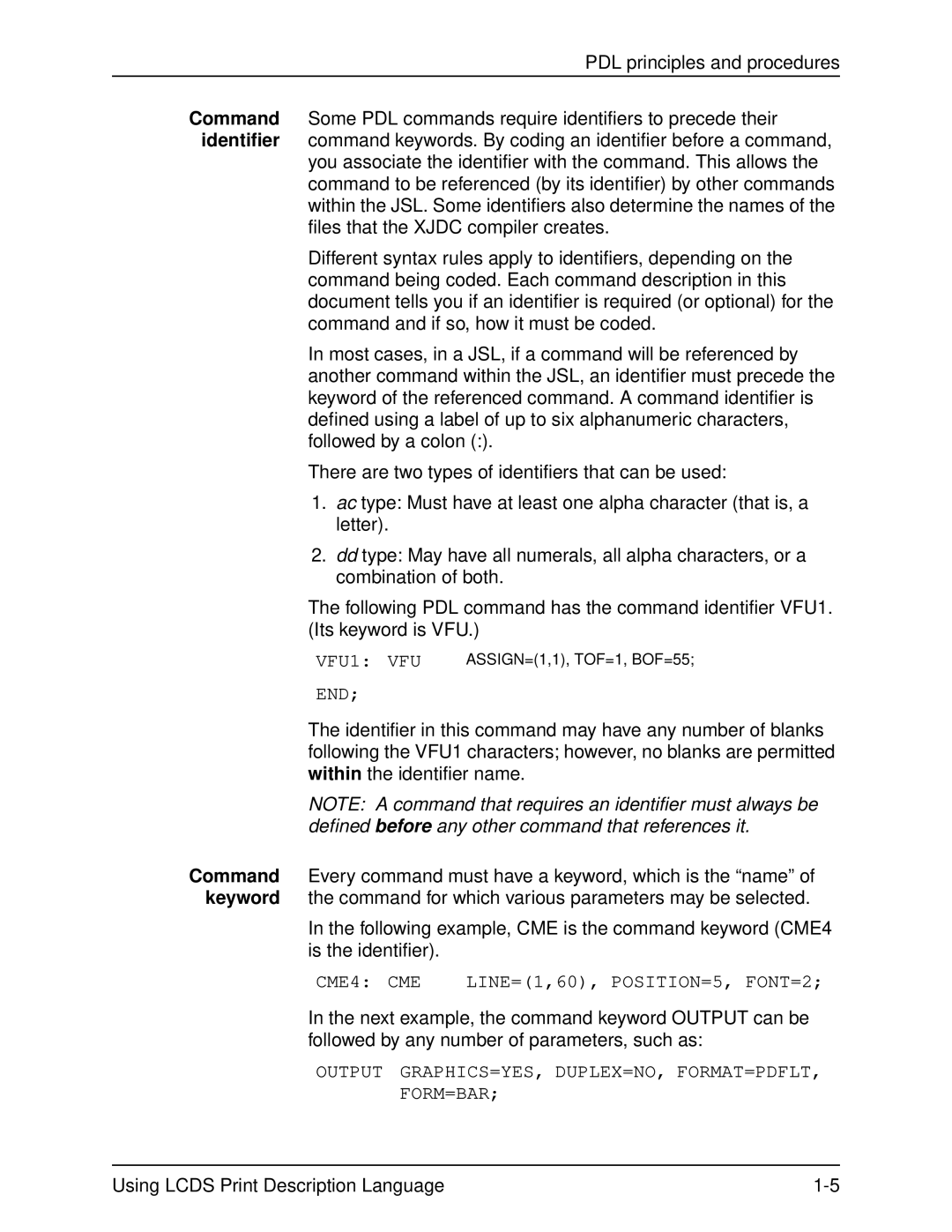 Xerox 701P21091 manual VFU1 VFU 