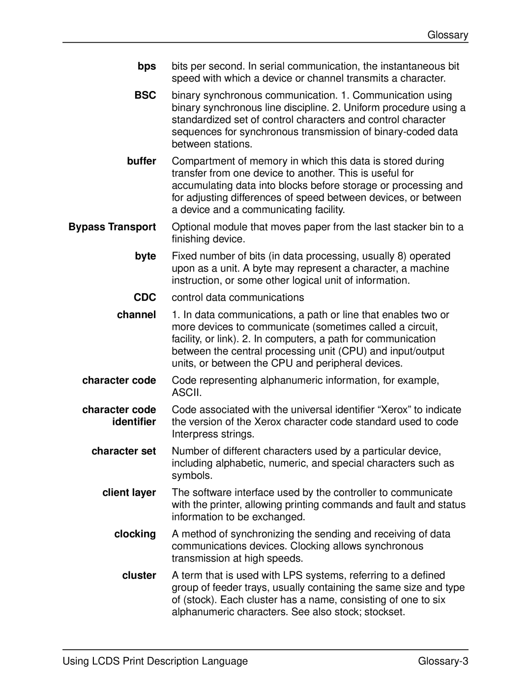 Xerox 701P21091 manual Ascii 