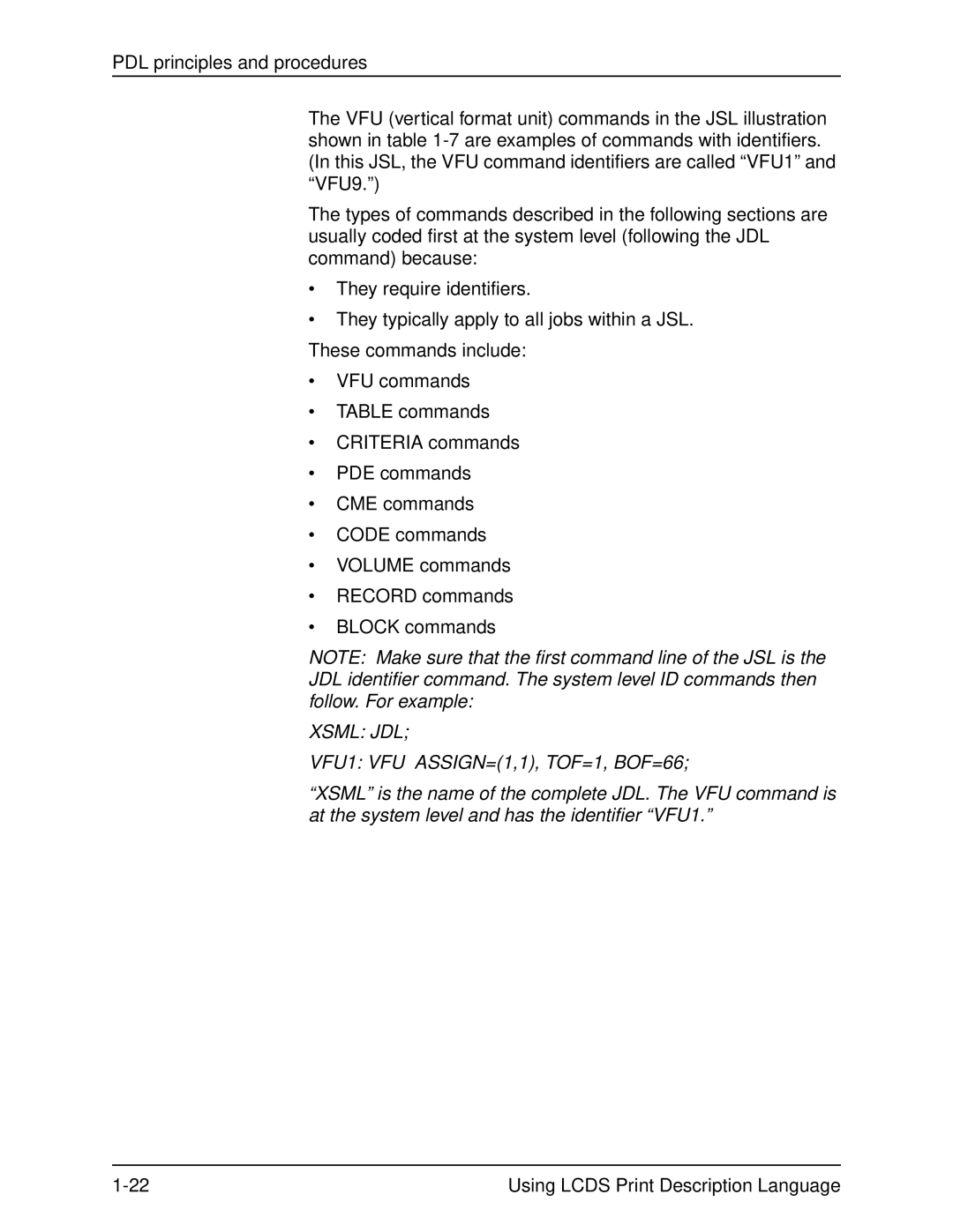 Xerox 701P21091 manual Xsml JDL 