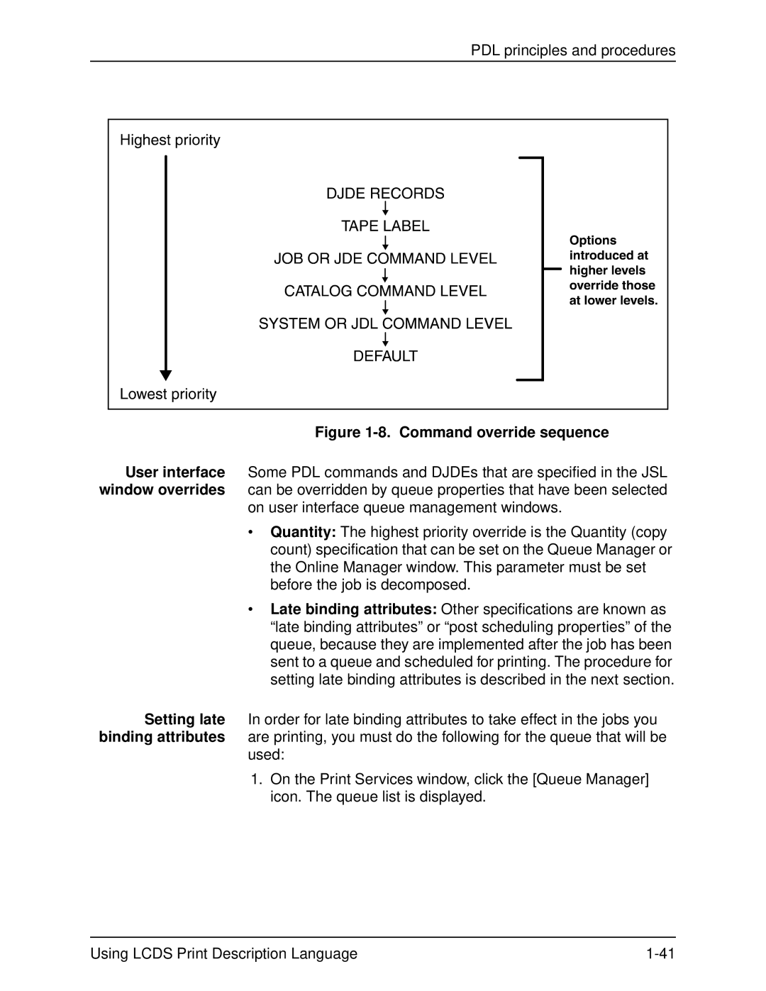 Xerox 701P21091 manual Command override sequence 