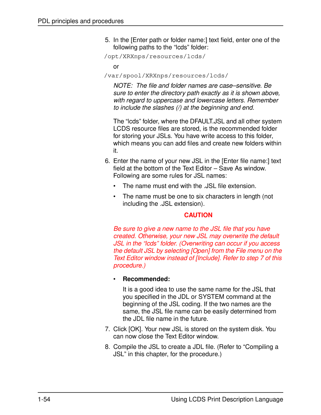 Xerox 701P21091 manual Recommended 