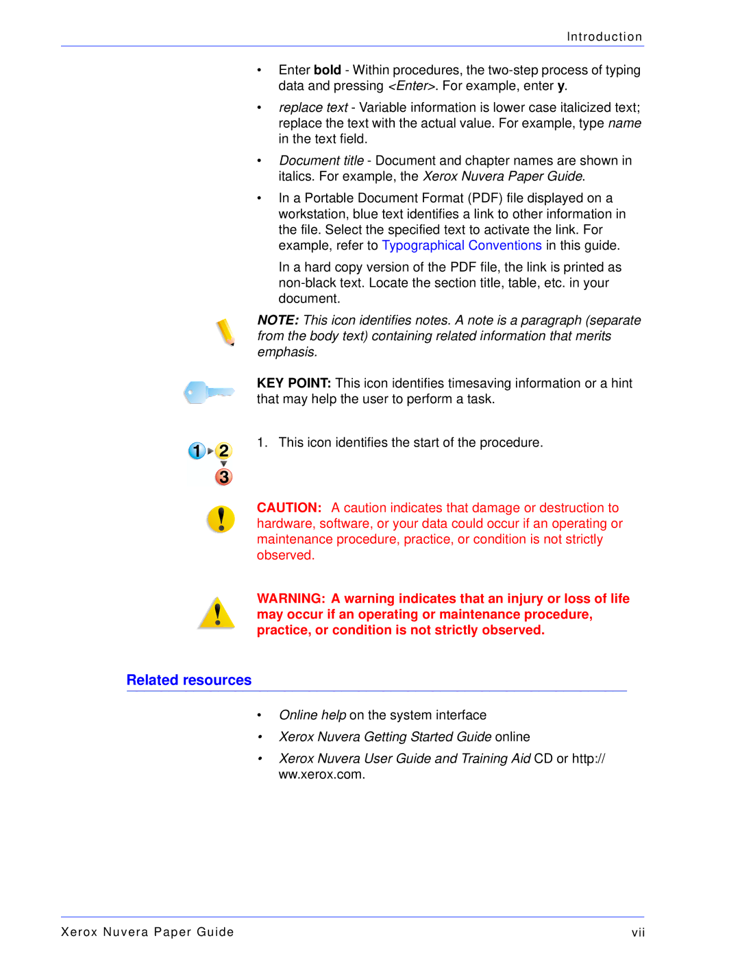 Xerox 701P28020 manual Related resources 