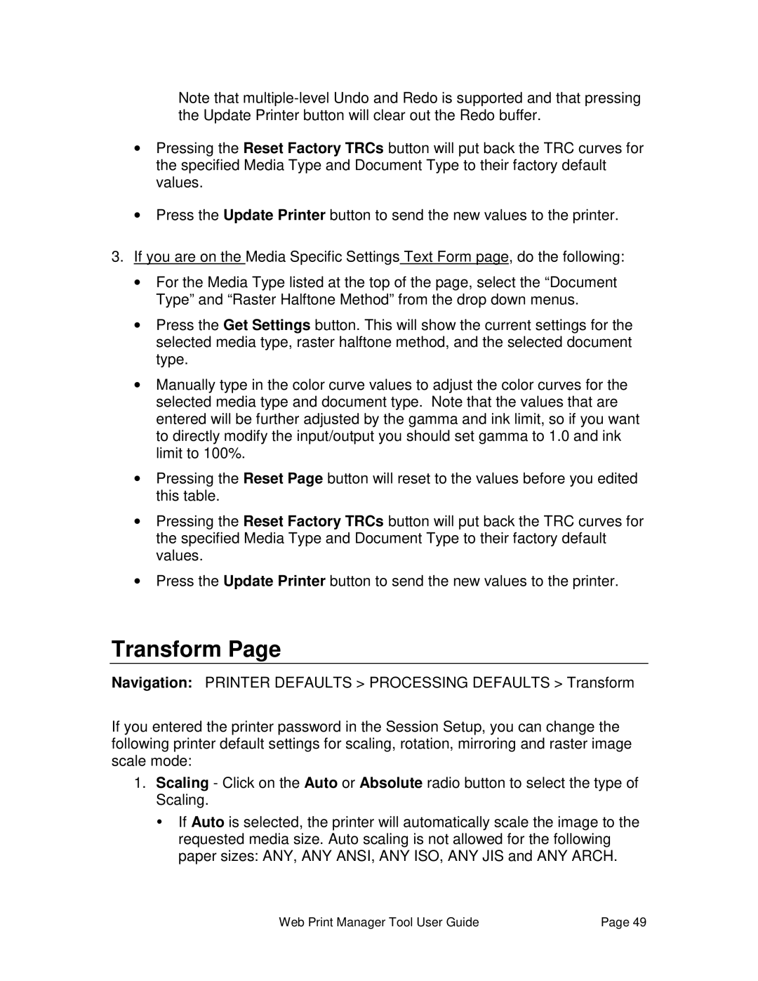 Xerox 701P39116 manual Transform 