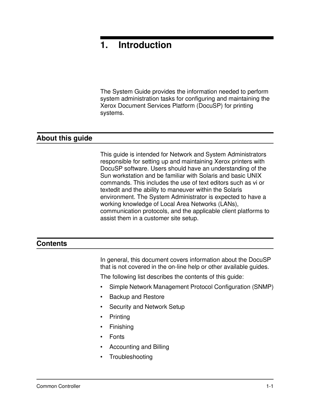 Xerox 701P40211 manual Introduction, About this guide, Contents 