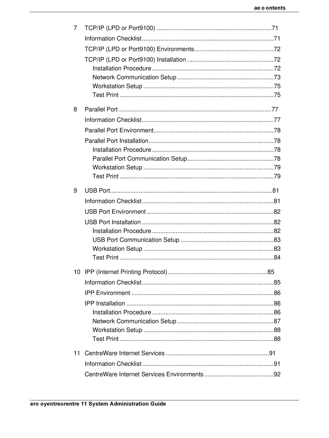 Xerox 701P42722_EN manual Network Communication Setup 