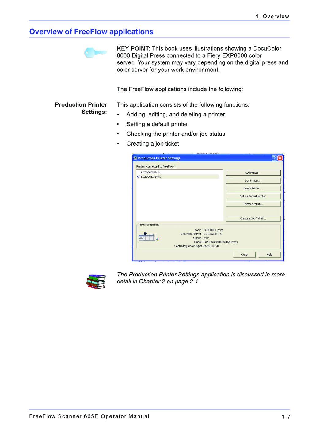 Xerox 701P44148 manual Overview of FreeFlow applications 