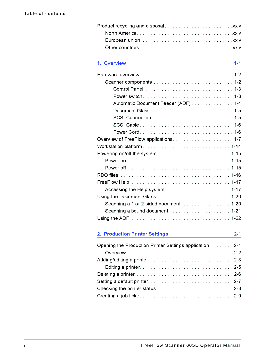 Xerox 701P44148 manual Overview 