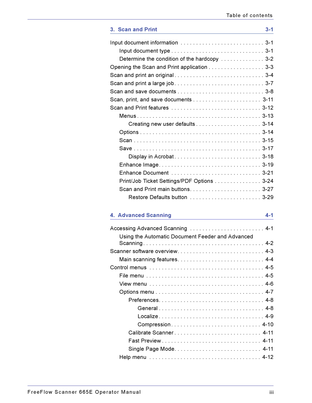 Xerox 701P44148 manual Scan and Print Advanced Scanning 