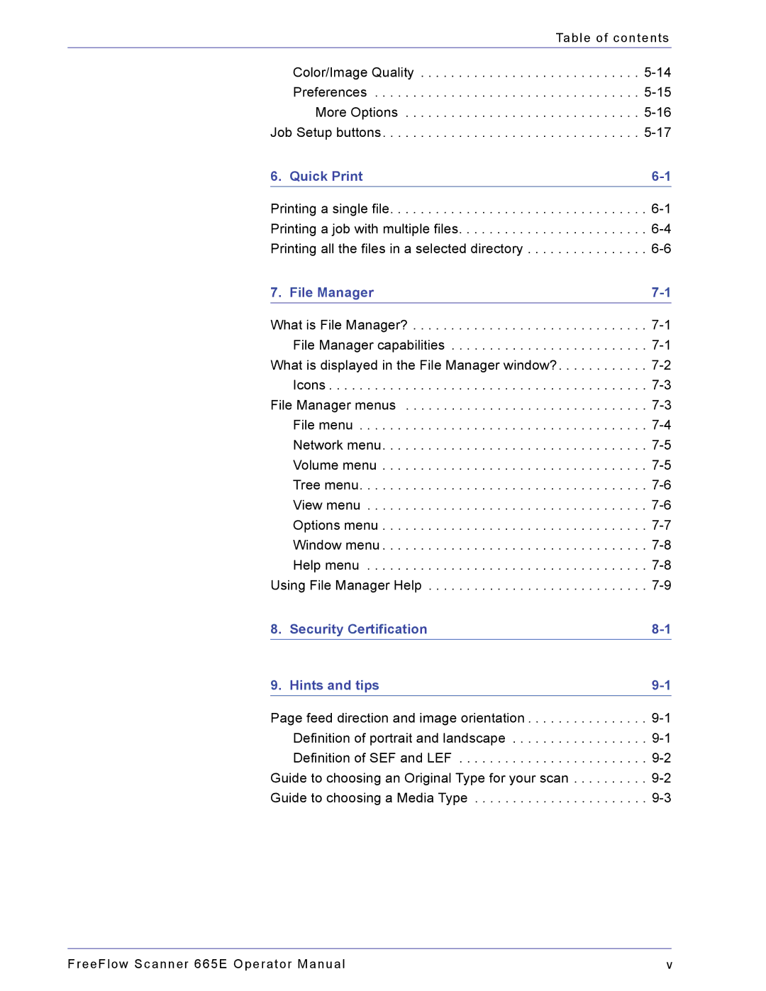 Xerox 701P44148 manual Quick Print 