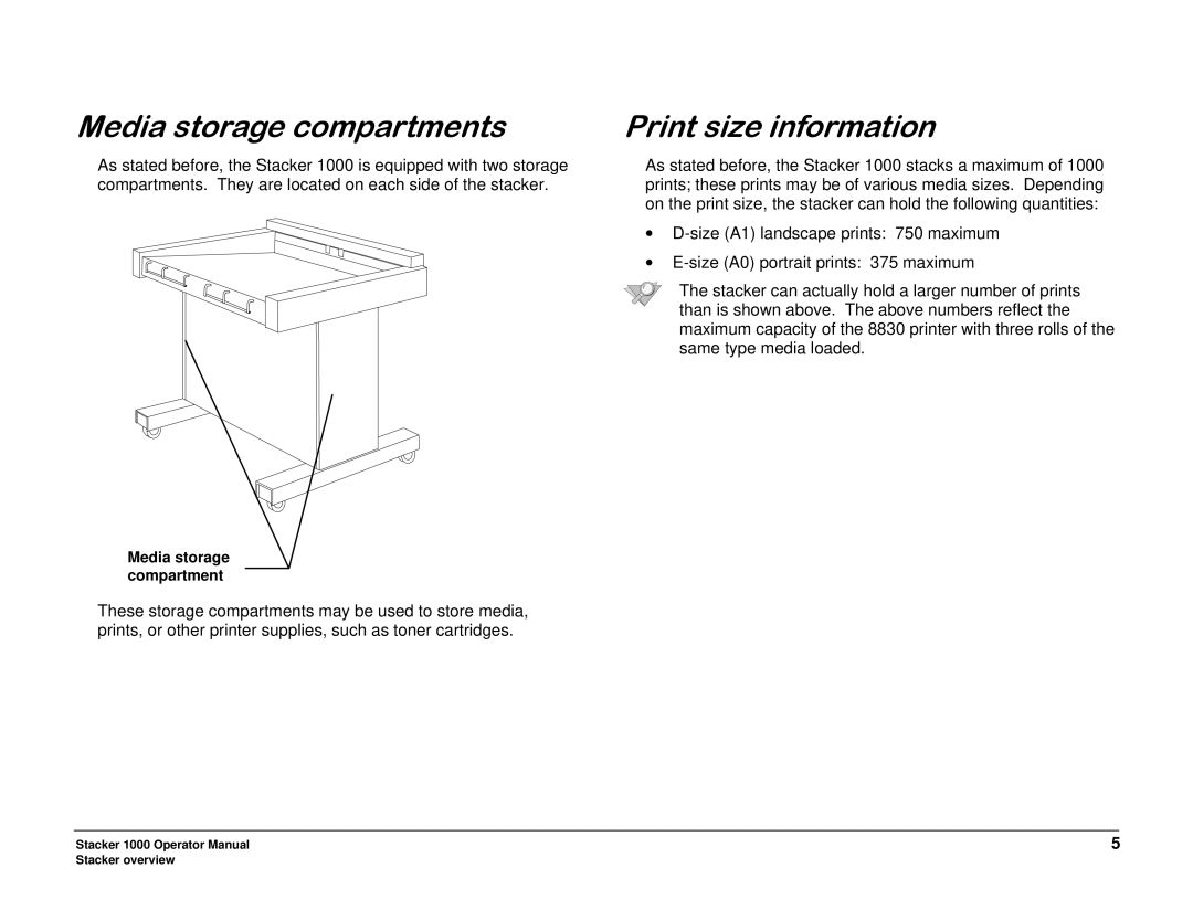 Xerox 701P98048 manual 3ULQWVLHLQIRUPDWLRQ, 0HGLDVWRUDJHFRPSDUWPHQWV 