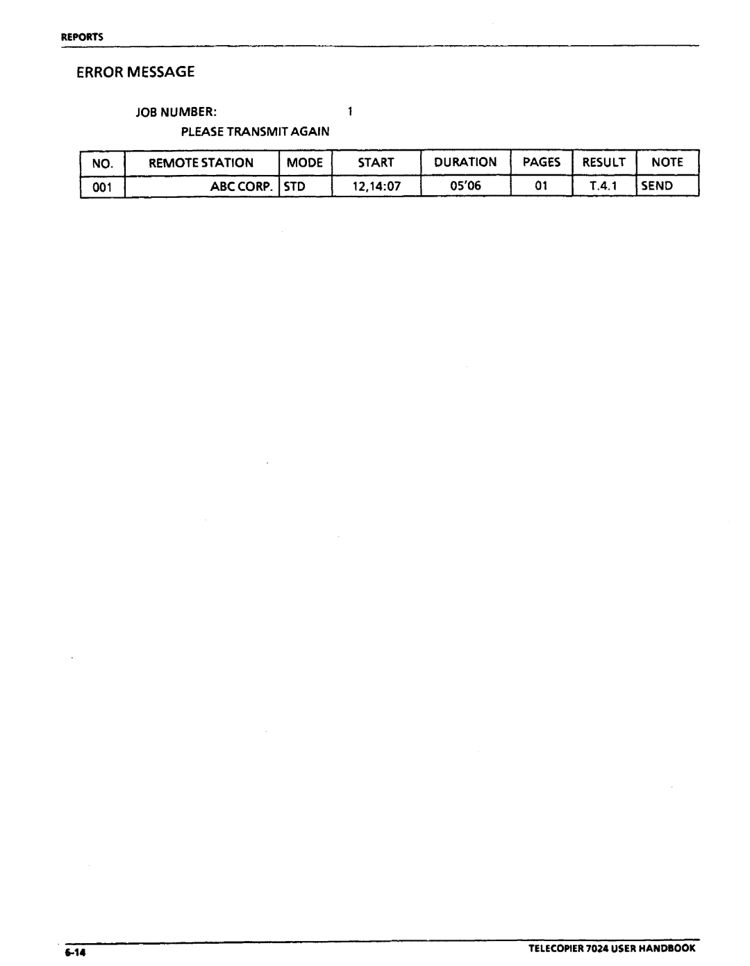 Xerox 7024 manual 