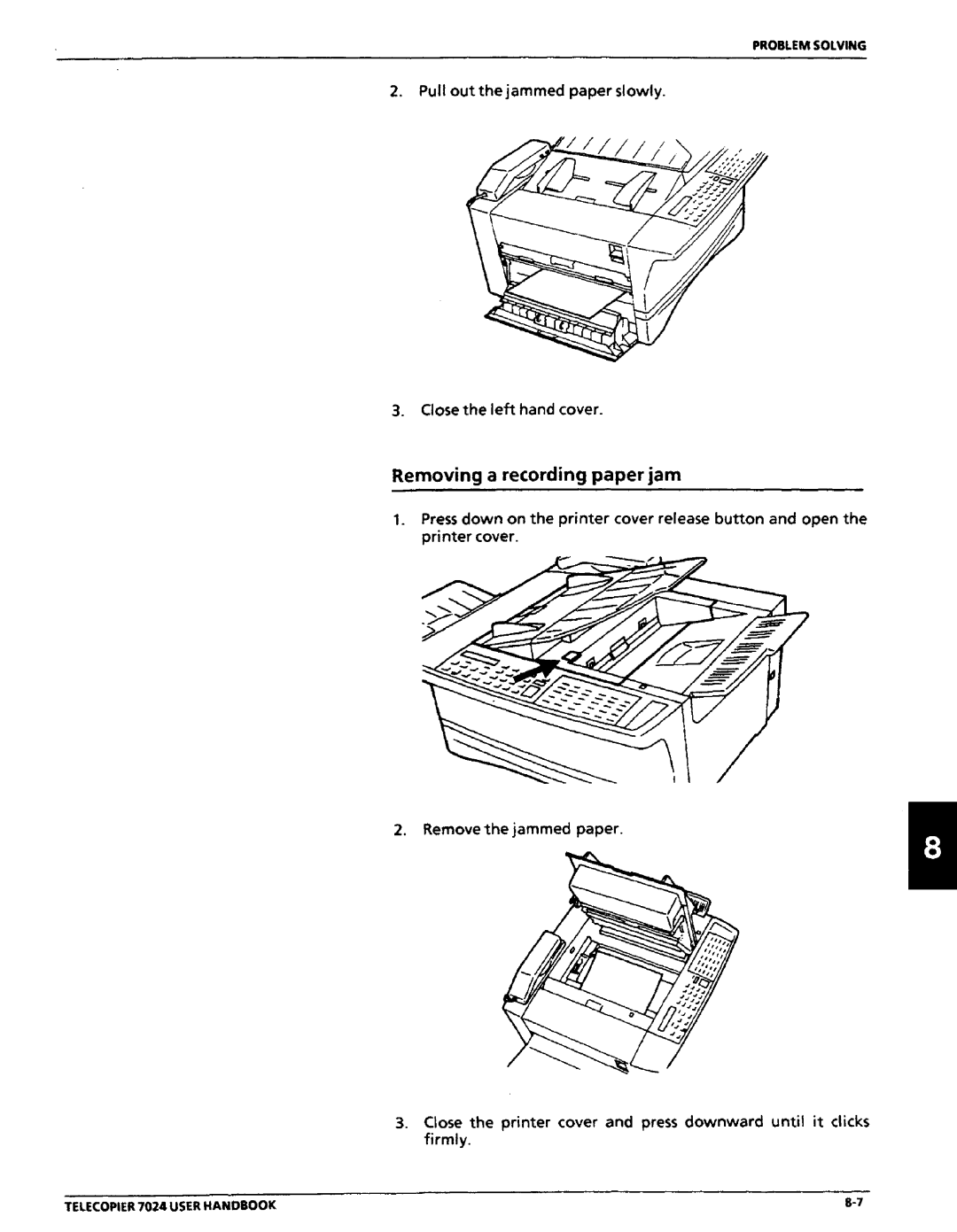 Xerox 7024 manual 