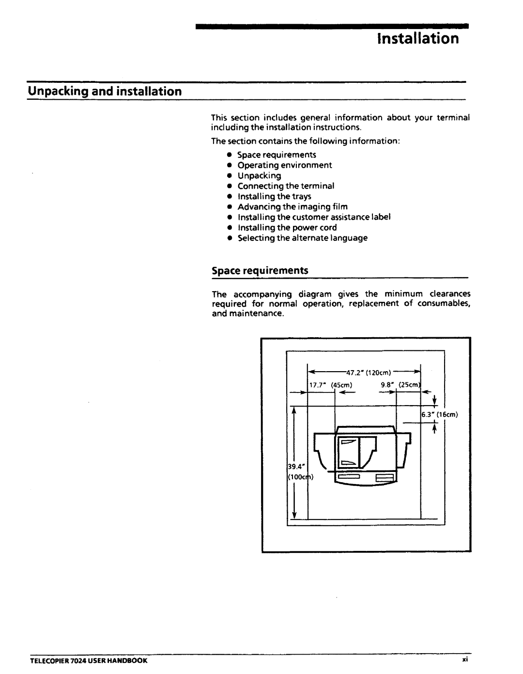 Xerox 7024 manual 