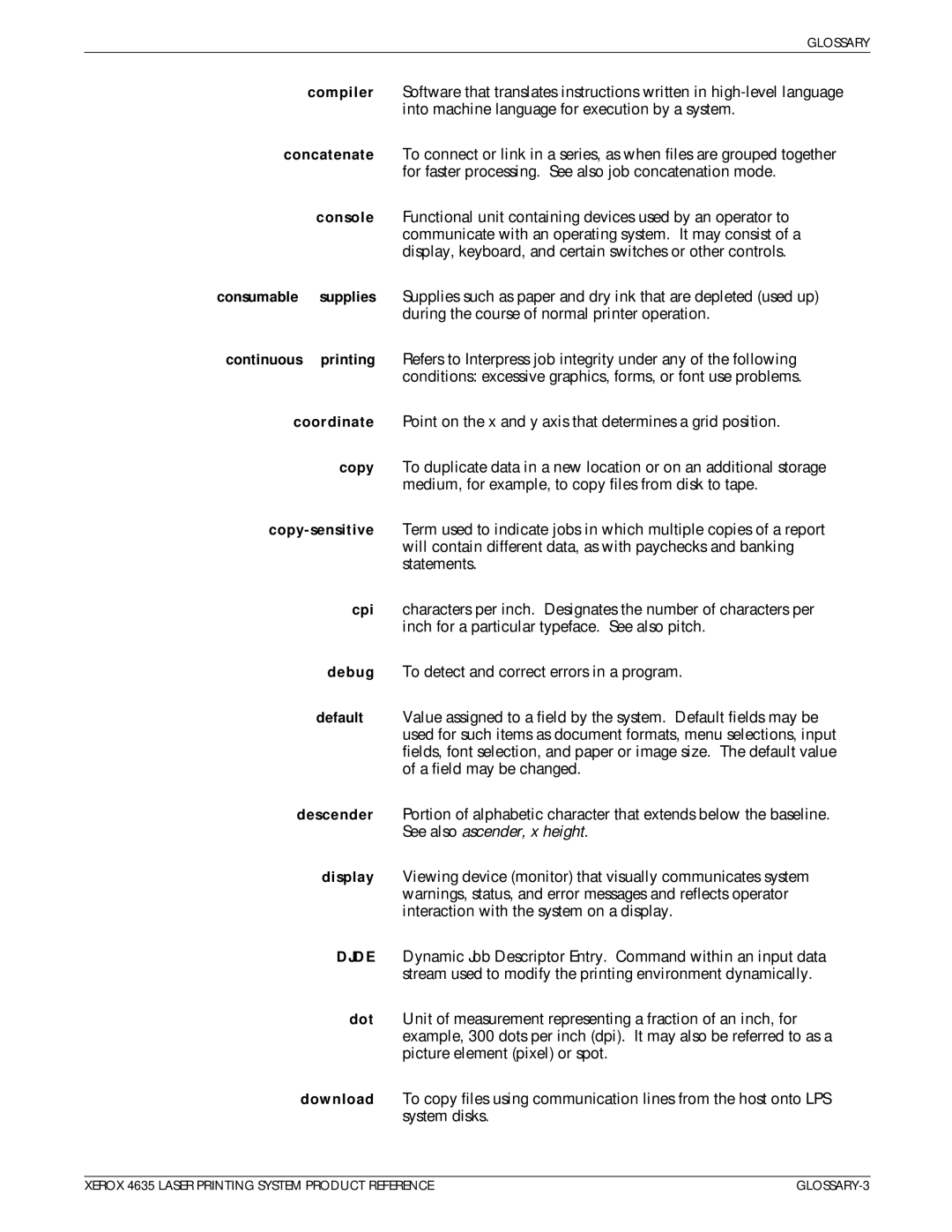 Xerox 721P83071 manual Djde 